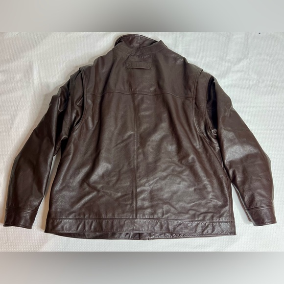 Men’s Duluth Trading Co. 100% Leather Jacket - Picture 2 of 2